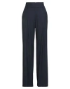 Caractere Caractère Woman Pants Navy Size 10 Polyester, Viscose, Elastane In Black