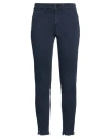 Caractere Caractère Woman Jeans Black Size 32 Cotton, Elastane In Navy