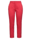 Caractere Caractère Woman Pants Red Size 12 Polyester, Viscose, Elastane In Red
