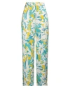 Caractere Caractère Woman Pants Turquoise Size 10 Polyester In Blue