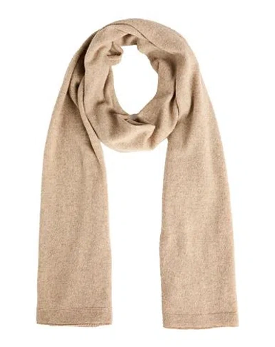 Caractere Caractère Woman Scarf Beige Size - Polyamide, Viscose, Wool, Cashmere