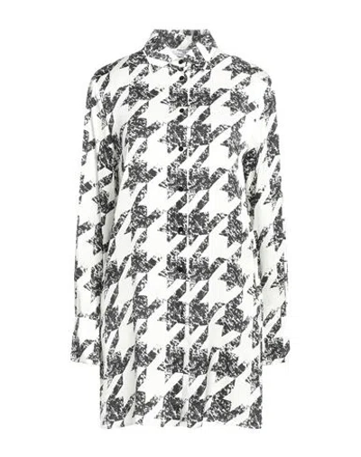 Caractere Caractère Woman Shirt Ivory Size 4 Viscose In White