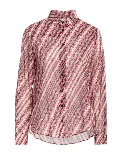 Caractere Caractère Woman Shirt Magenta Size 4 Cotton