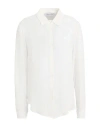 Caractere Caractère Woman Shirt White Size 10 Viscose In White