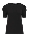 Caractere Caractère Woman Sweater Black Size 2 Viscose, Polyester, Polyamide