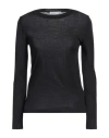 Caractere Caractère Woman Sweater Black Size M Acrylic, Wool