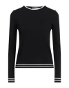 Caractere Caractère Woman Sweater Black Size M Viscose, Polyester, Polyamide