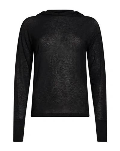 Caractere Caractère Woman Sweater Black Size S Viscose, Polyamide, Cashmere, Elastane
