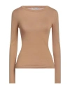 Caractere Caractère Woman Sweater Camel Size M Acrylic, Wool