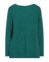 Caractere Caractère Woman Sweater Emerald Green Size 1 Acrylic, Polyamide, Alpaca Wool, Virgin Wool