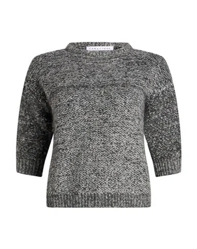 Caractere Caractère Woman Sweater Grey Size S Acrylic, Mohair Wool, Polyamide