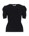 Caractere Caractère Woman Sweater Midnight Blue Size 2 Viscose, Polyester, Polyamide