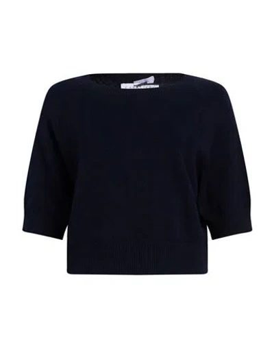 Caractere Caractère Woman Sweater Midnight Blue Size S Viscose, Polyester, Polyamide