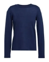 Caractere Caractère Woman Sweater Navy Size L Acrylic, Wool