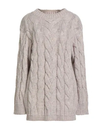 Caractere Caractère Woman Sweater Pink Size M Polyacrylic, Polyester, Wool In Purple