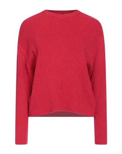 Caractere Caractère Woman Sweater Red Size 2 Viscose, Polyester, Polyamide