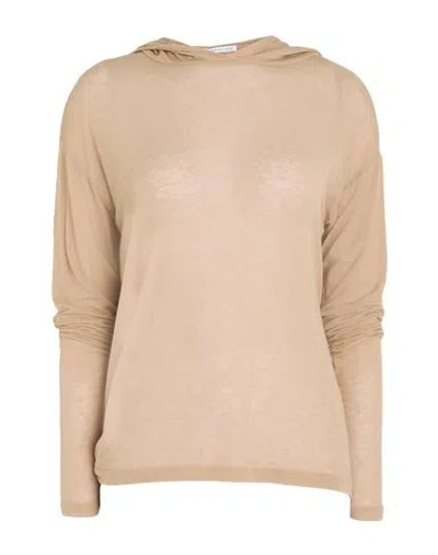 Caractere Caractère Woman Sweater Sand Size M Viscose, Polyamide, Cashmere, Elastane