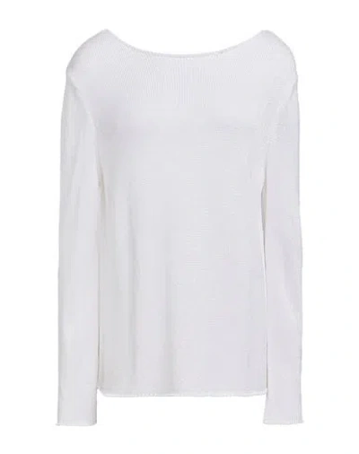 Caractere Caractère Woman Sweater White Size M Viscose, Cotton