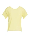 CARACTERE CARACTÈRE WOMAN SWEATER YELLOW SIZE XL COTTON, NYLON