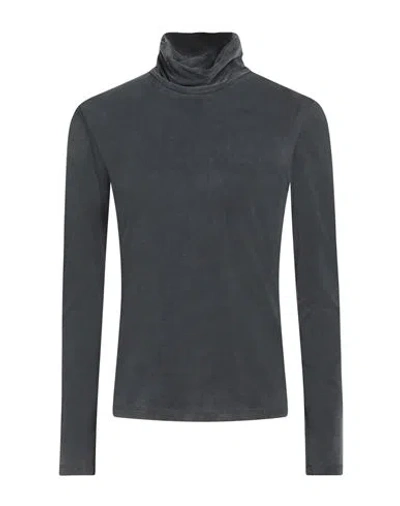 Caractere Caractère Woman T-shirt Charcoal Size M Cupro, Elastane In Gray