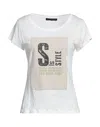 Caractere T-shirts In White