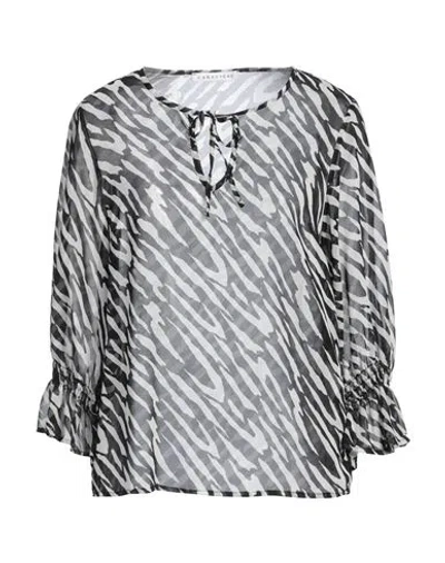 Caractere Caractère Woman Top Black Size 12 Polyester