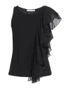 Caractere Caractère Woman Top Black Size M Cotton
