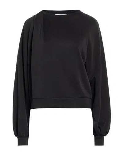 Caractere Caractère Woman Top Black Size Xl Viscose, Polyester, Elastane