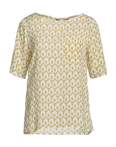 Caractere Caractère Woman Top Marigold Size 8 Viscose In Yellow