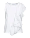 Caractere Caractère Woman Top White Size L Cotton In White