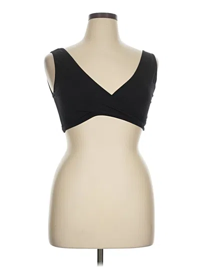 Pre-owned Caramel Cantina Sports Bra In Black