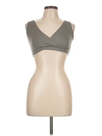 Pre-owned Caramel Cantina Sports Bra In Gray