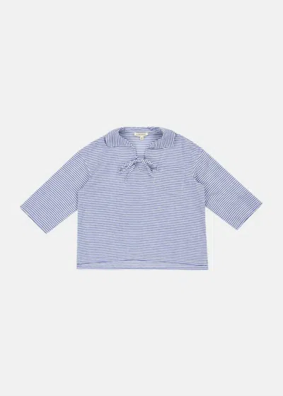 Caramel Kids' Girl's Artichoke Top In Blue