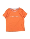 Caramel Toddler Boy T-shirt Orange Size 6 Cotton In Orange