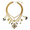 Caramel Vintage Jewellery Women's Gold Vintage Remember Me Multilayered Chain