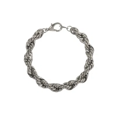 Caramel Vintage Jewellery Women's Silver Loop De Loop Bracelet Unisex