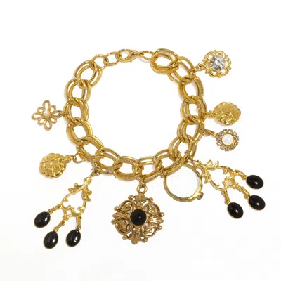 Caramel Vintage Jewellery Women's Vintage Gold Plated Dorothy Bracelet