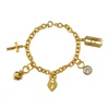 Caramel Vintage Jewellery Women's Vintage Gold Plated Heaven Bracelet