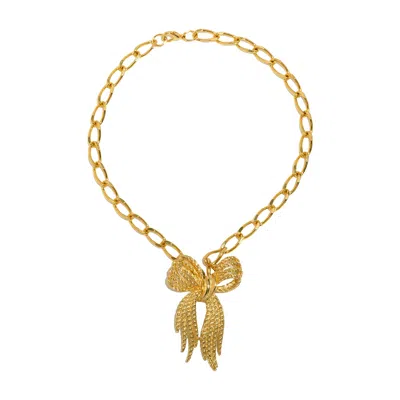 Caramel Vintage Jewellery Women's Vintage Gold Plated Presence Chain Necklace