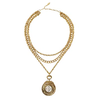 Caramel Vintage Jewellery Women's Vintage Gold Timeless Necklace