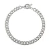 Caramel Vintage Jewellery Women's Vintage Silver Plated Charlie T-bar Necklace