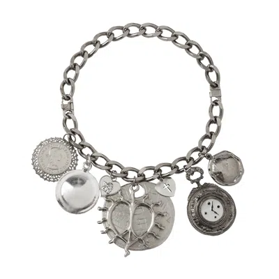 Caramel Vintage Jewellery Women's Vintage Silver Plated Good Times Necklace