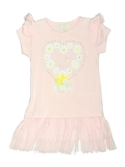 Pre-owned Caramelo Kids' Dress In Pink