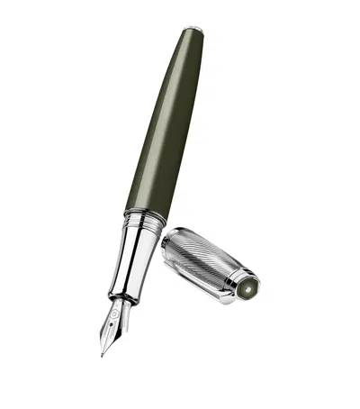 Caran D'ache Cd Leman Terre Dmbr Sil Rhodium Fp In Green