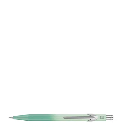Caran D'ache Misty Forest Ballpoint Pen And Mechanical Pencil Set