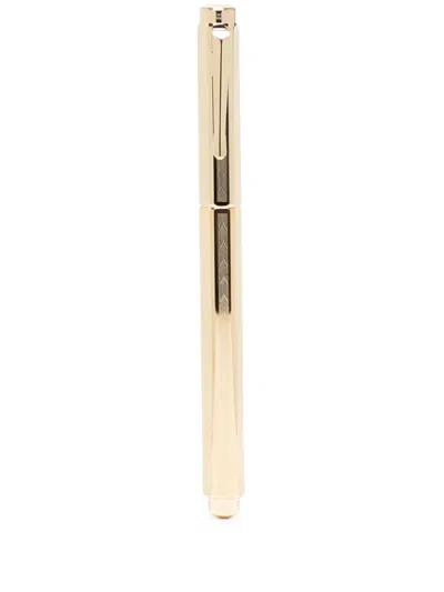 Caran D'ache Polished Fountain Pen In Gold