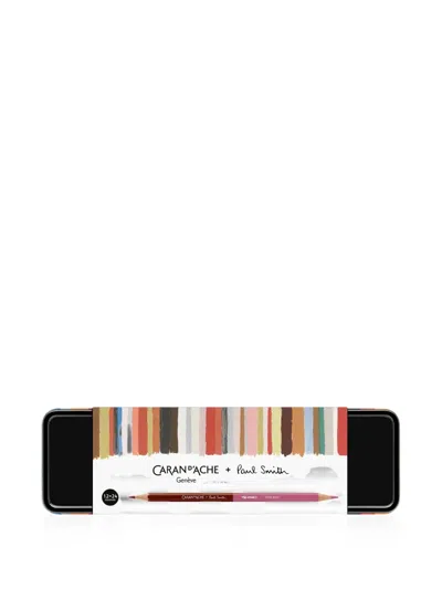 Caran D'ache X Paul Smith Watercolour Pencils In Animal Print