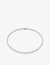 Carat London Womens Silver Coralie Sterling Silver And Cubic Zirconia Necklace In Silver