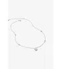 Carat London Womens Silver Emile Sterling-silver And Cubic Zirconia Necklace In Silver