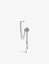 Carat London Womens Silver Gala Sterling-silver And Cubic Zirconia Single Earring In Silver